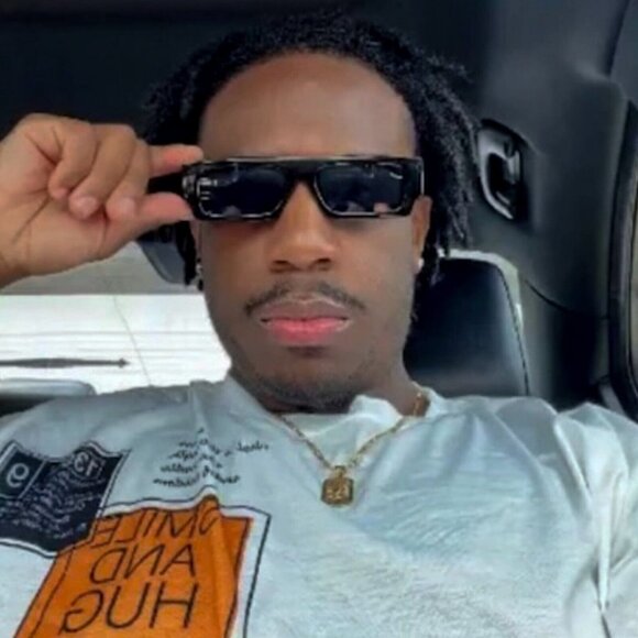 Original OG Rectangular Narrow Dark Black Frame Black Square Shades Sunglasses - Picture 9 of 9